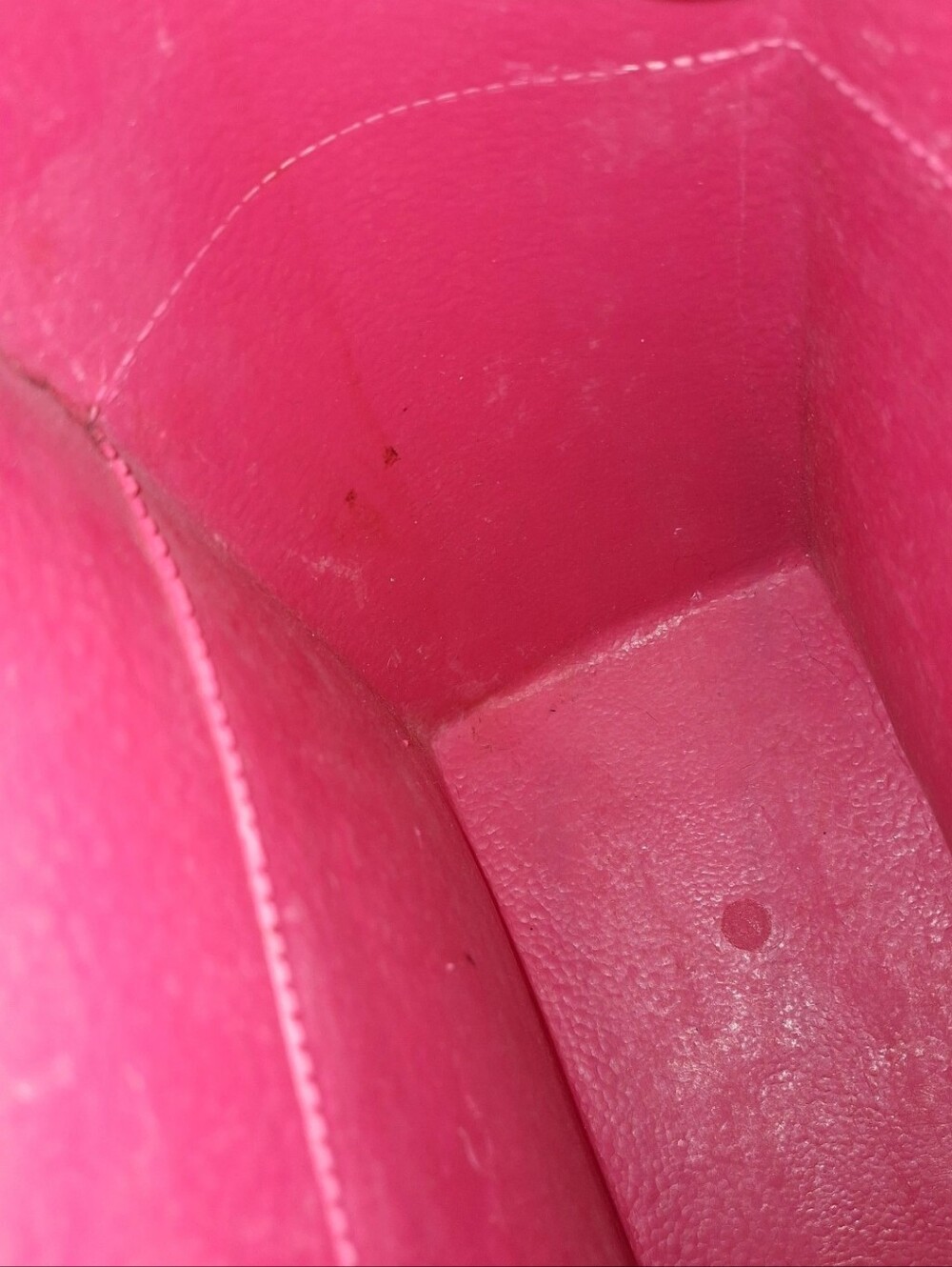 Kate Spade Pink Quinn Rubber Tote Bag EUC - Picture 6 of 8